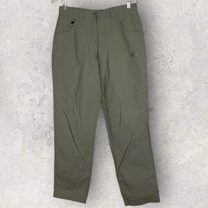 Mammutt Outdoors Beige Hiking Climbing Pants Mens Sz 28 Mountaineering Straight‎